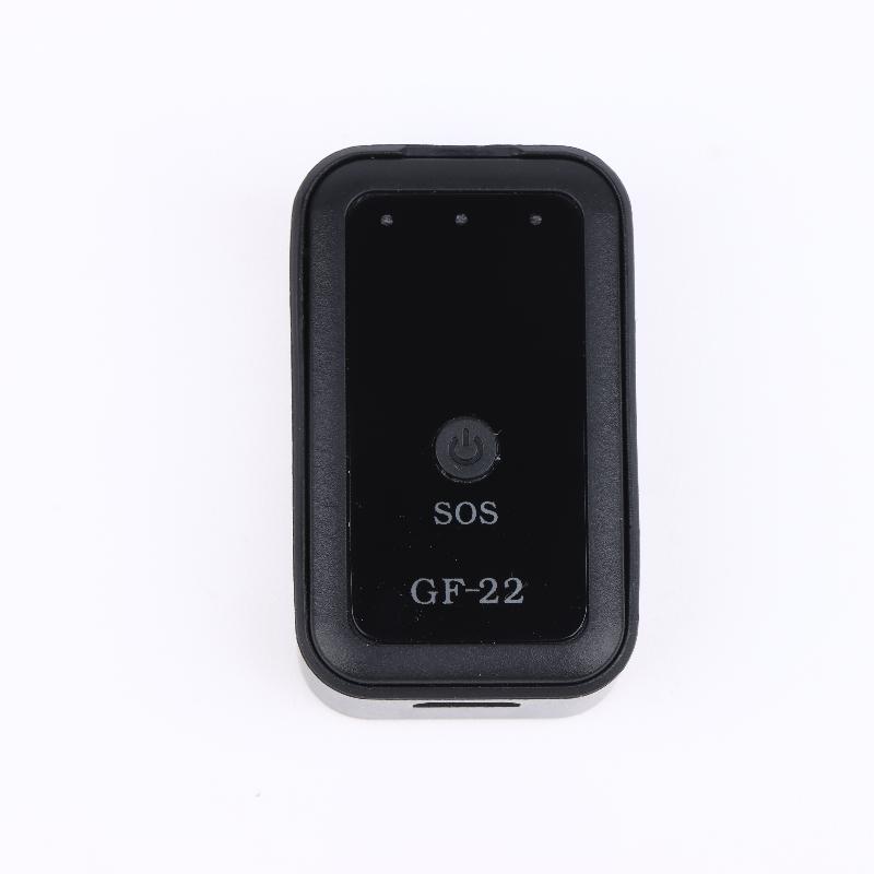 GF22 Mini GPS Tracker Device Wireless Locator with SOS for Kids Pets Vehicles Safety