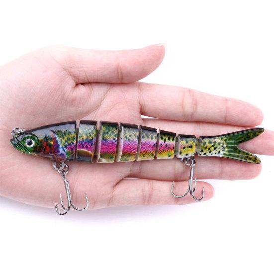 MUQZI Sports Accessory 13.7cm 27g Artificial Lifelike Wobblers Swimbait Crankbait Hard Fish Bait Lure