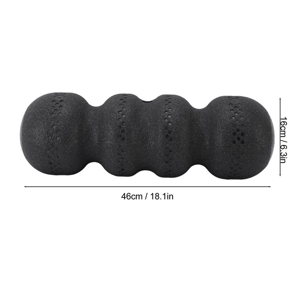 Faszienrolle Tiefengewebsmassagegerät Myofasziale Triggerpunktlösung 55 Shore Härte Übungsrolle Schaumstoff zur Muskelregeneration