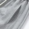 Men's Fleece-lined Loose Straight-Leg Sweatpants