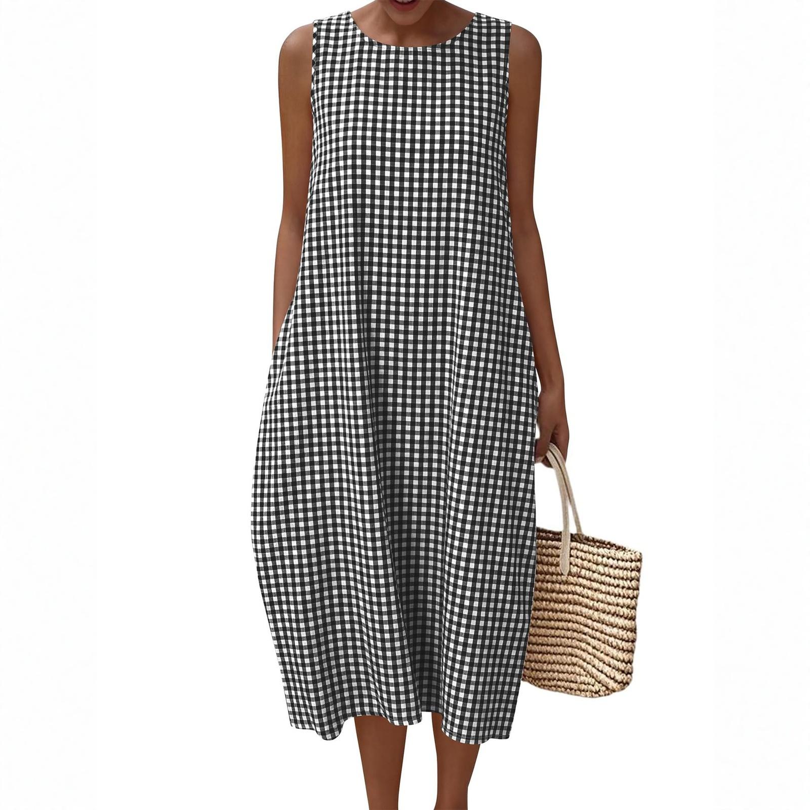 

Women s Striped Shirt Dress Short Sleeve Button Front Casual Loose Fit Dress XL чорний