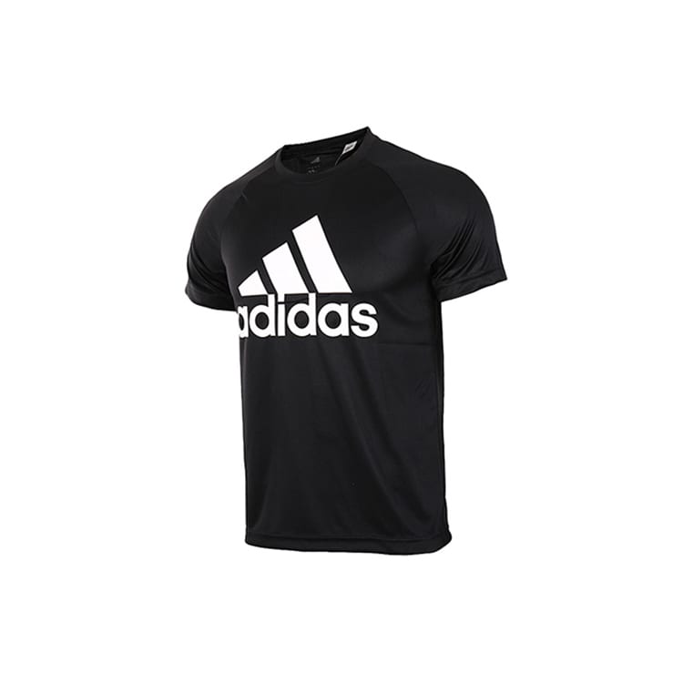 adidas T Shirts Men's Crew Neck Moderate Straight Fit BK0937