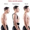 XS-4XL Plus Size Posture Corrector For Women And Men, Adjustable Back Support Lumbar Brace, Relief And Improve Posture For Neck, HunchBack And