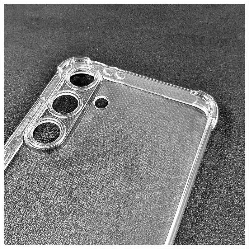 For Samsung Galaxy S26 Ultra S25 S24 S23 S22 S21 S20 Plus Ultra FE Silicone Soft Clear Cover Original Transparent Phone Case