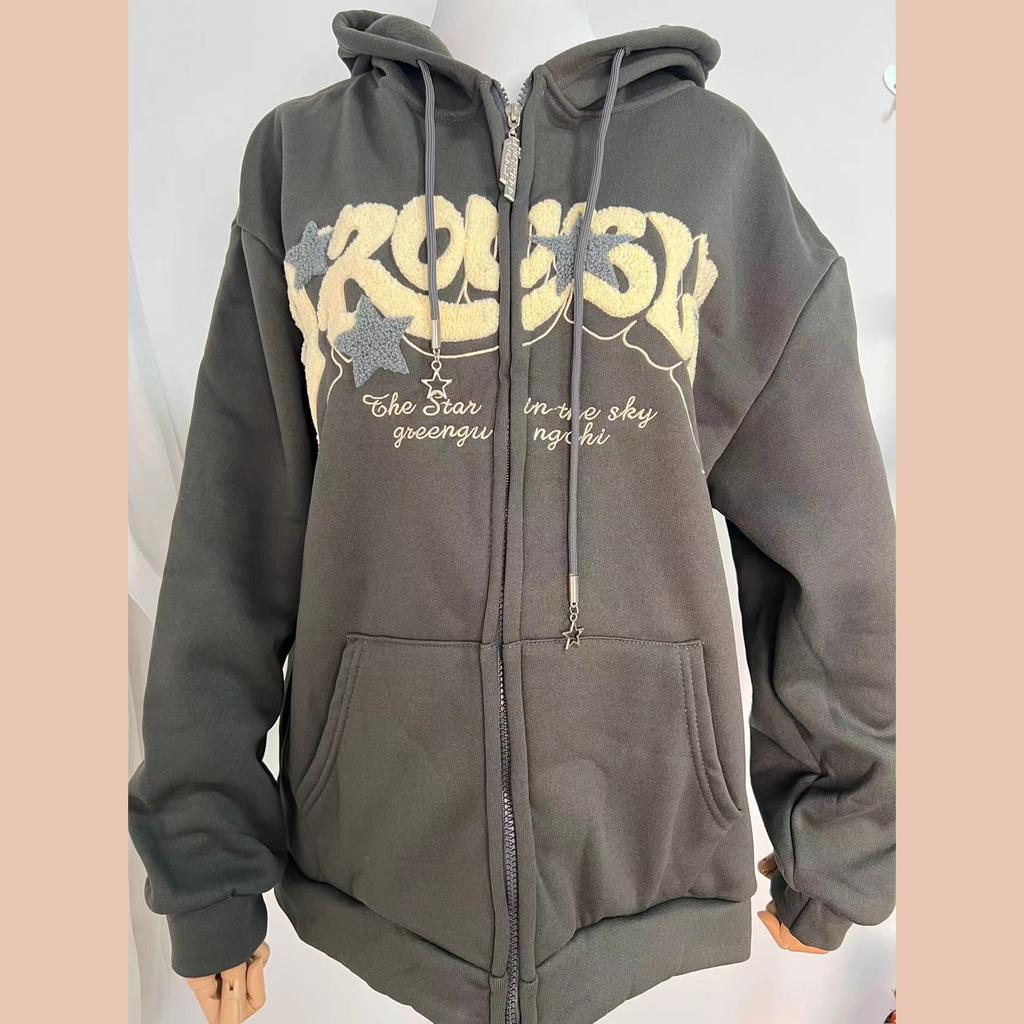 Felpa Con Cappuccio Donna Felpe Ragazza Tumblr Oversize Pullover Donna Tinta Unita Felpe Larghe