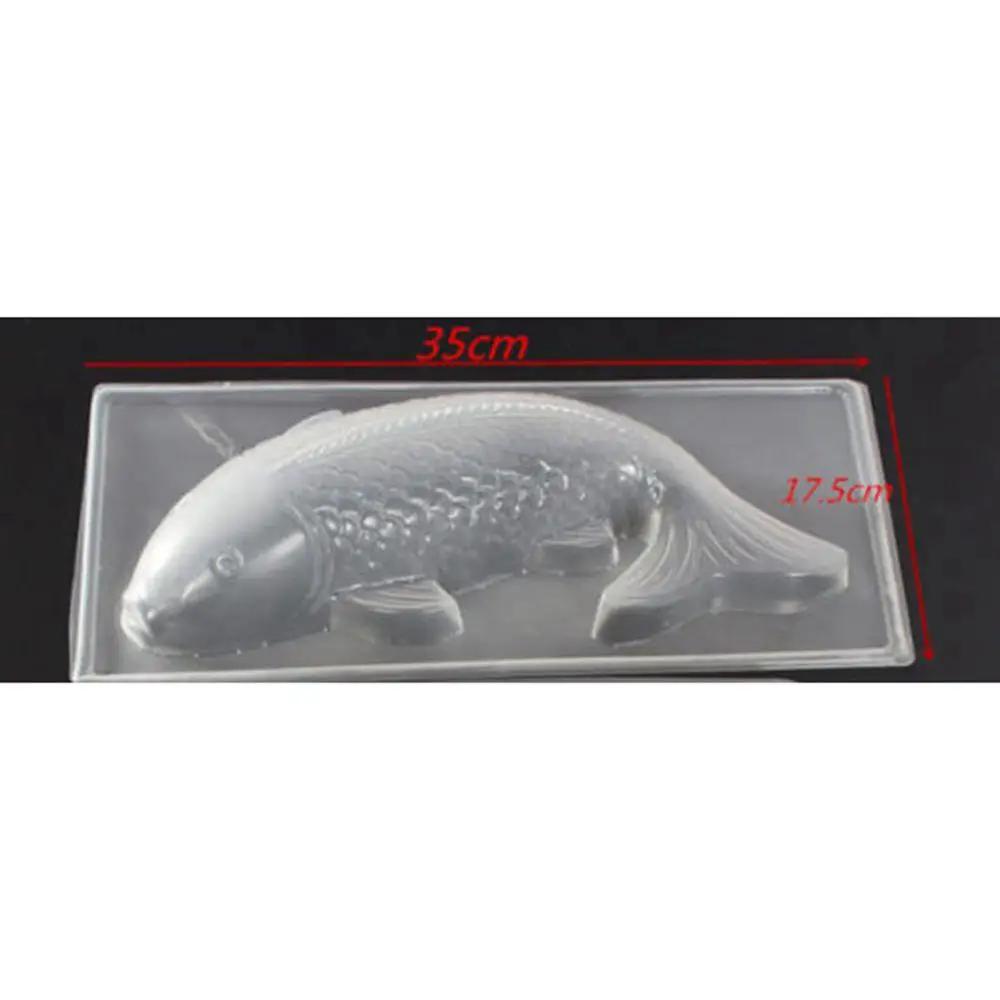 DIY Koi Fisch Form Silikon Schokoladenform Fondant Kuchen Dekoration Schmuck Harz Herstellung Epoxid Gussform Handwerkzeug