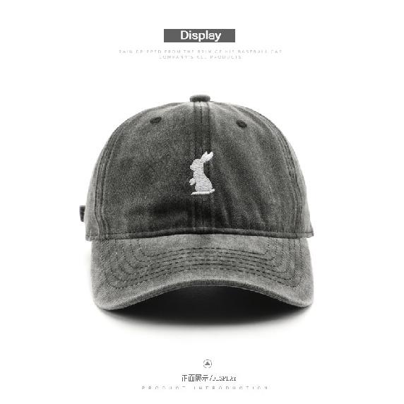 Women's Washed and Embroidered Baseball Cap, Suitable for Outdoor Activities, Providing Sun Protection and Shade