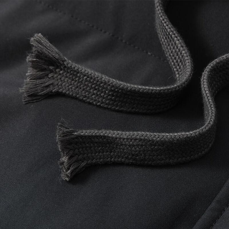 PNJ Men's Faux Two-Piece Hooded Windproof Warm Jacket