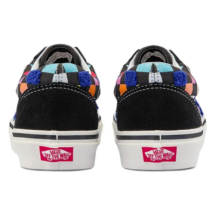 Vans Old Skool 36 DX 'Anaheim Factory - Mix Checkerboard' (Unisex) Black / Multi-Color Skate Shoes VN0A54F3AWC
