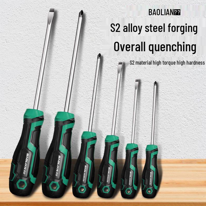 

Промышленный набор магнитных отверток Baolian - крестовые и шлицевые 5*250 (Slotted)