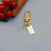 Colorful Flower Double-Sided Drip Oil Keychain Pendant