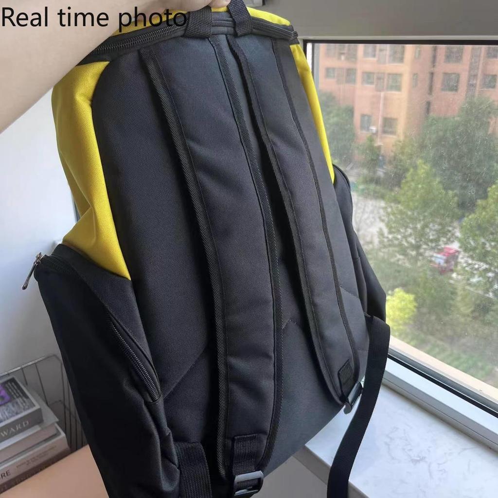 Mochila de fútbol Fengdong, bolsa de transporte para pelotas de baloncesto, Mochila deportiva ligera impermeable a la moda, mochila escolar de gran capacidad para hombres