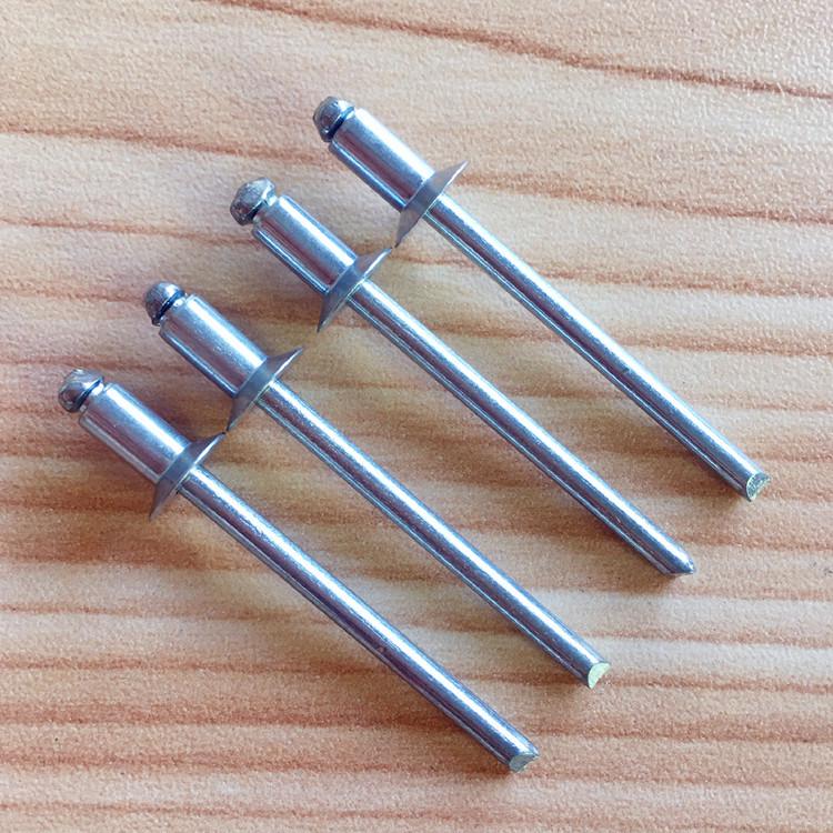 Gude High-Strength Carbon Steel Open-End Countersunk Umbrella Head Pull Rivet