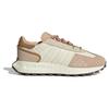 Adidas Originals Retropy Retro Leder Langlebige Low-Top Laufschuhe Unisex Sneaker Braun Weiß IF4324