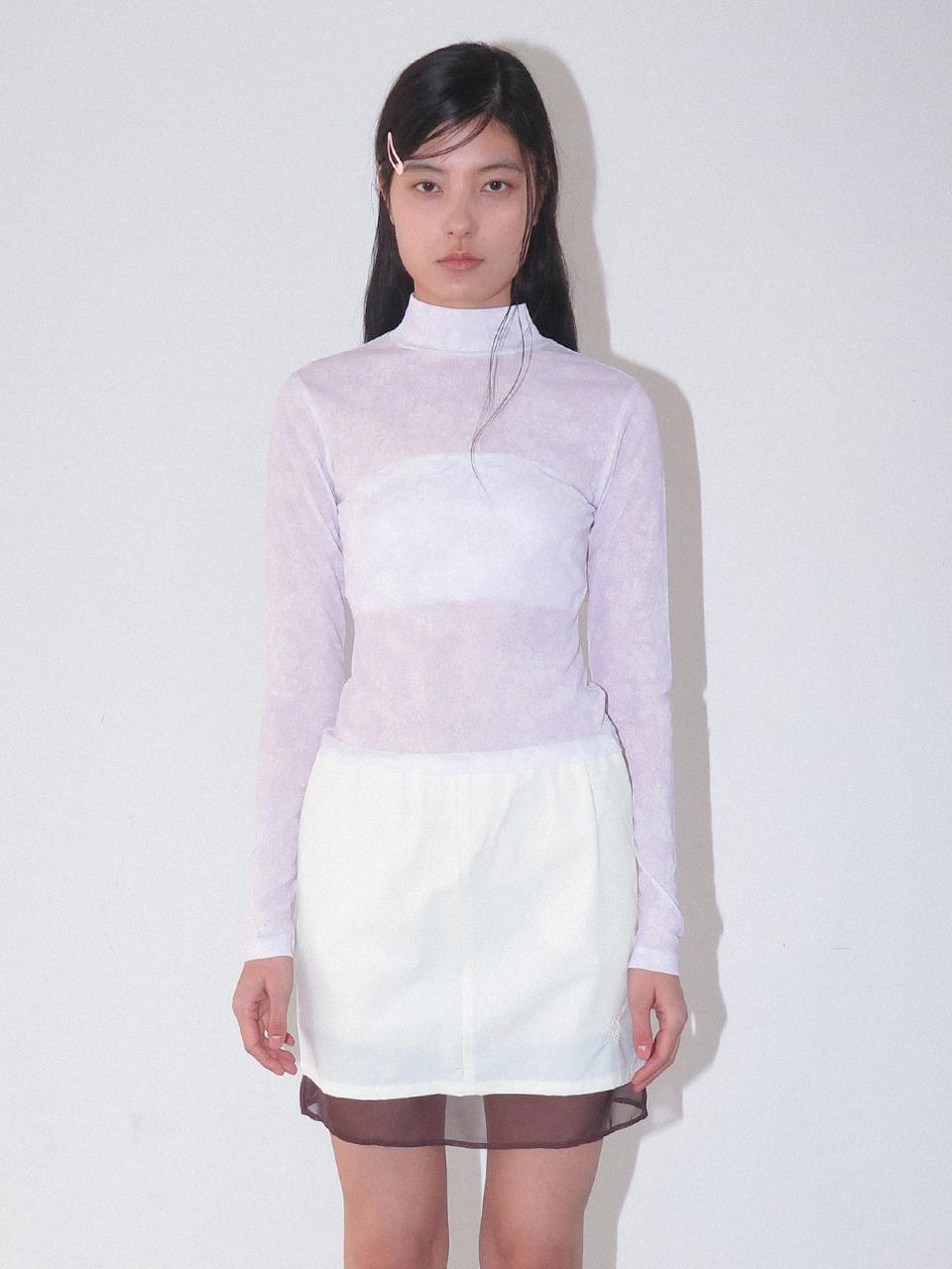 Gijun Flower Jersey Top Print Pink Print Pink/M