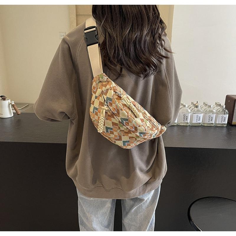 Bohemia Belt Waist Bags For Women Fashion Fanny Pack Female Banana Waist Pack Hip Purse Shoulder Crossbody Chest Bag