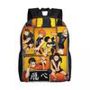 Custom H-Haikyuues Hot Mangas Backpacks for Women Men College School Student Bookbag Fits 15 Inch Laptop Anime Bags