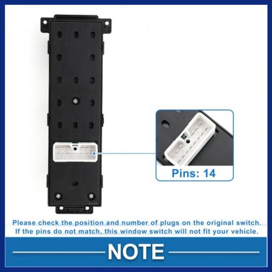 Front Left Driver Side Power Window Switch for Hyundai Santa Fe 2006-2012 New