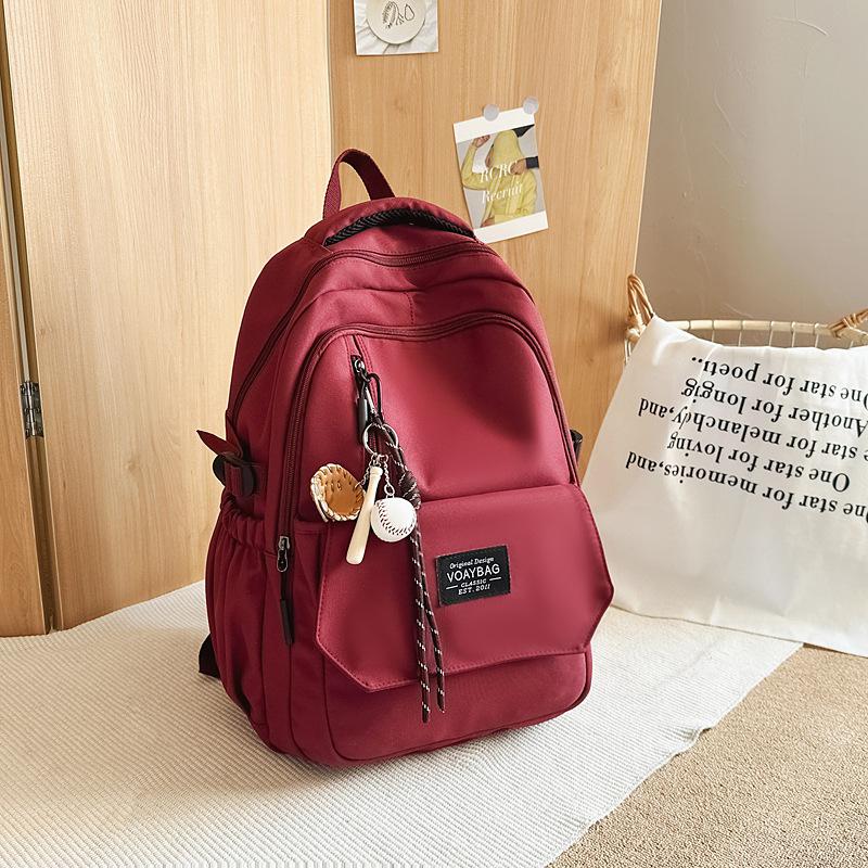 Backpack Men's New Japanese Fashion Large Capacity Computer Travel Backpack Casual Female High School Student School Bag Tide