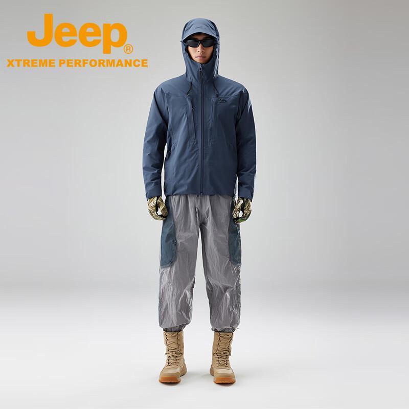 Jeep Men's Waterproof Windproof Hardshell Jacket