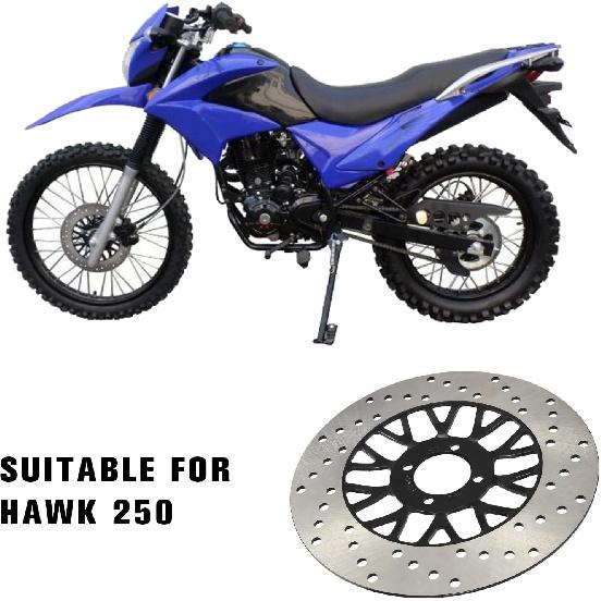 Front Brake Rotor for Hawk 250,Motorcycle Brake Disc Plate for Hawk250/Hawk 250cc