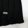 Chanel Black 99A P14413V00672 Mid-gauge Rib Knit Tops 38 blackUsed
