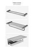 304 Stainless Steel Bathroom Towel & Storage Rack