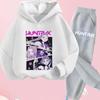 KPop Demon Hunters Hoodie Set Girls Fashion Casual Sweatshirt Movie New Kid K-Pop Demon Hunters Hooded Suit Clothes