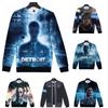 Premium Quality Detroit Become Human Connor Cosplay 3d Print Hoodie Sweater Costume