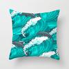 Ocean Starfish Mermaids Sea Turtle Soft Cushion Cover Pillow Case Home Decor