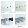 10 Bags Self-Tapping Screws Kit Stainless Steel Expansion Screws Cross Tips Wall Anchors And Screws For Drywall