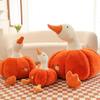 Pumpkin Dress Up Goose Plush Doll Childrens Birthday Toy Gift Decoration Home