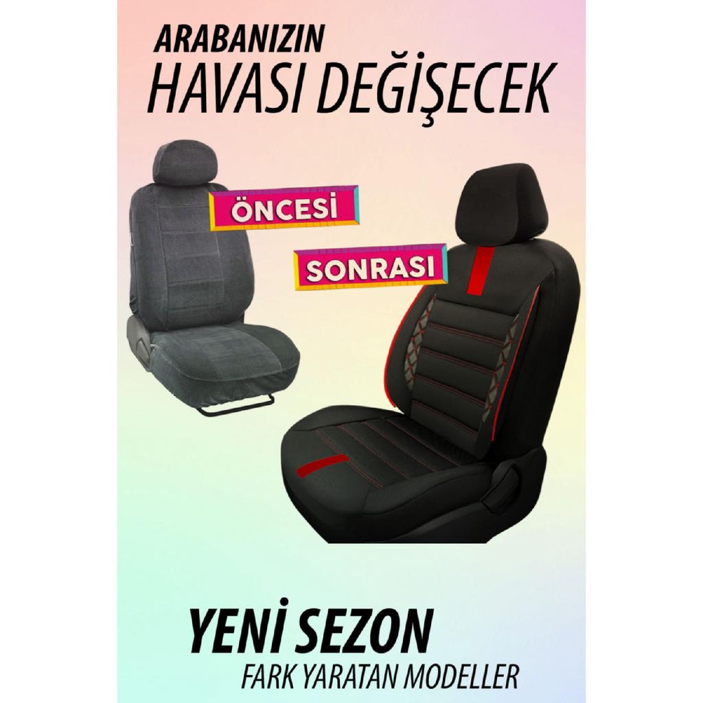 Onyx Red Car Seat Cover Colt Feather Universal