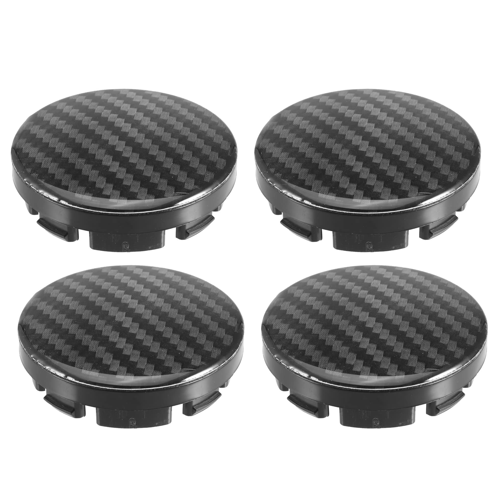 

uxcell Колпак ступицы, Колпак центра колеса, Универсальный колпак колеса, Совместимый с Prevention, 53 mm 56 mm чёрный