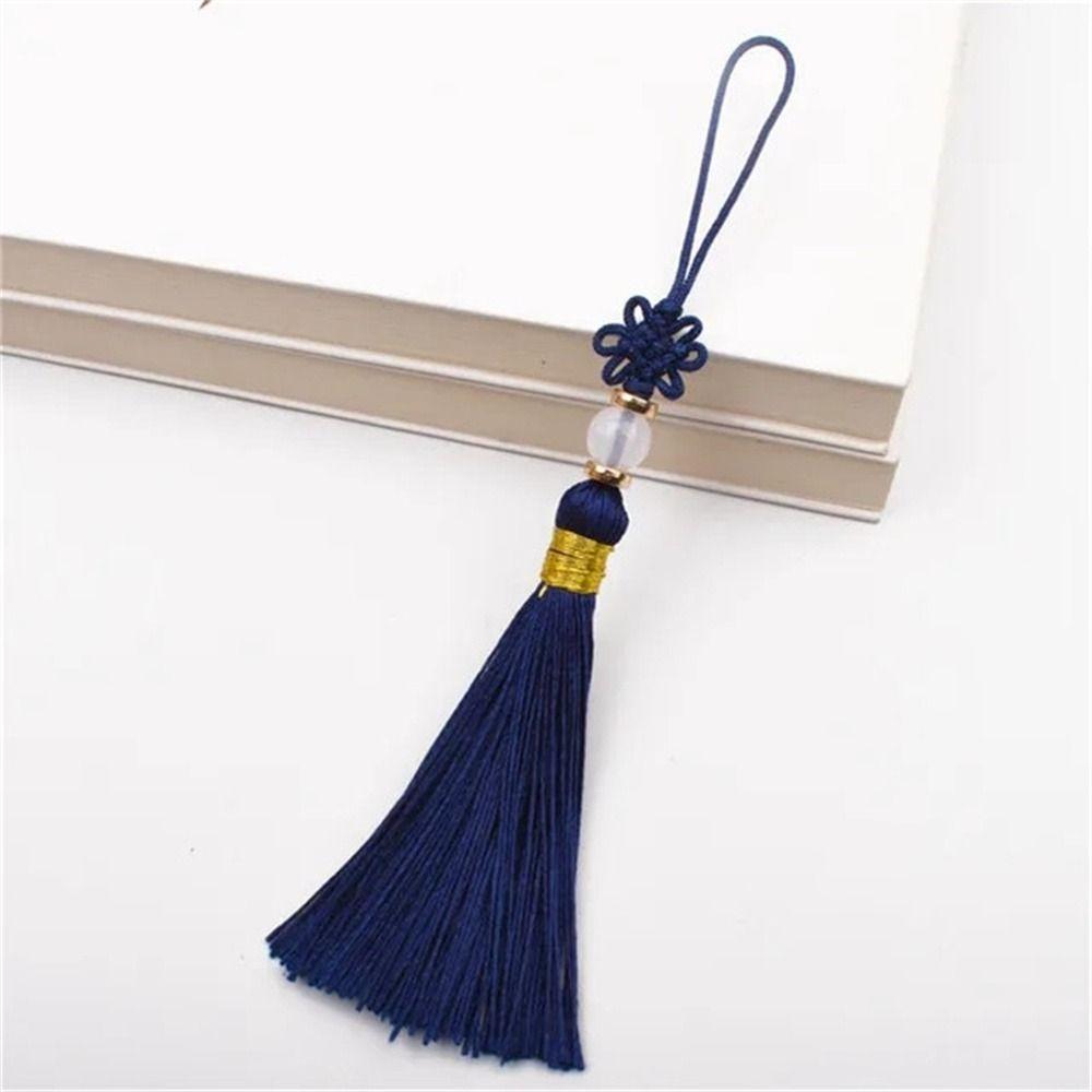 Beads Chinese Knot Tassel Classical Style Chinese Knot Pendants Car Key Chain   DIY Crafts