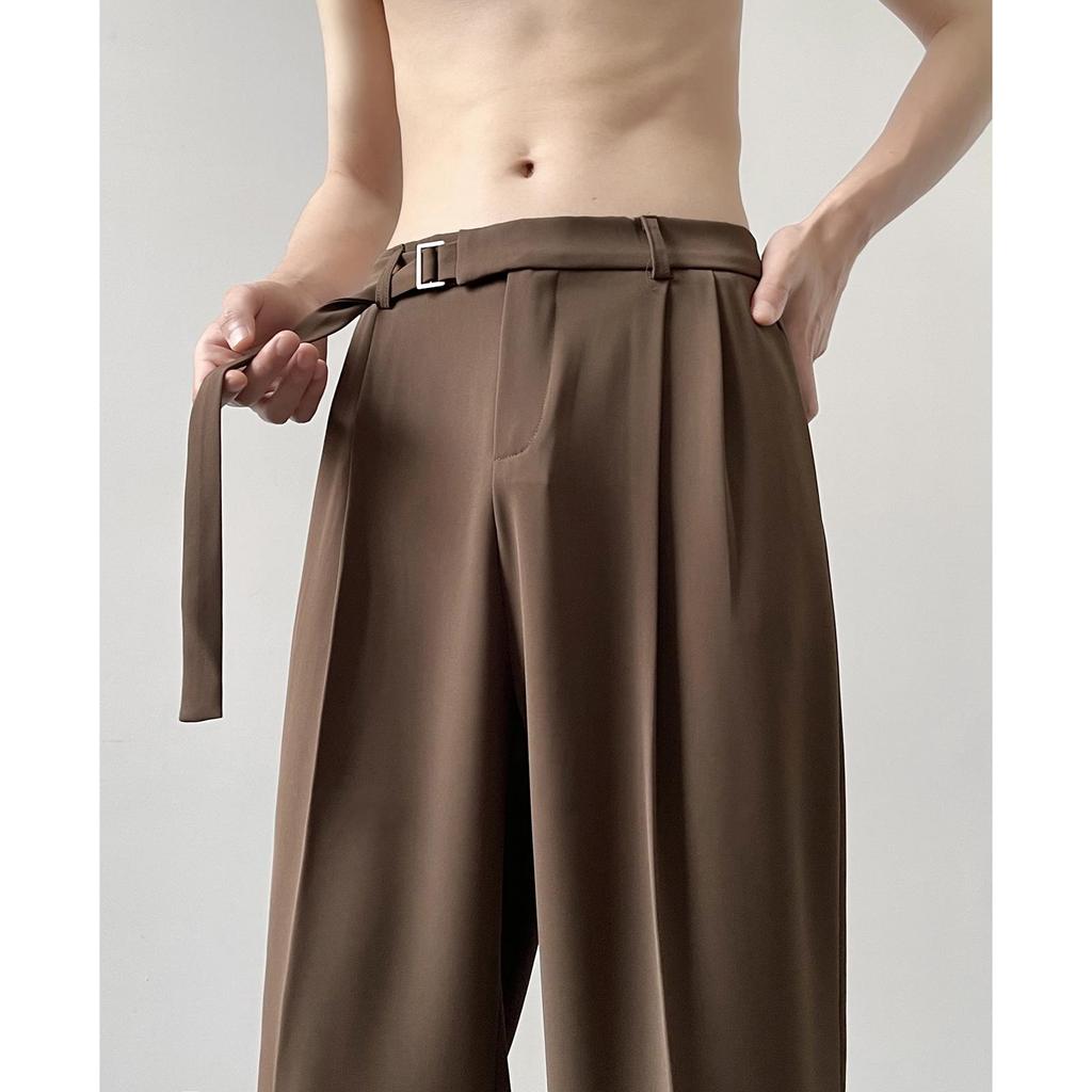 Herren Herbst Leichter Luxus Weite Hosen