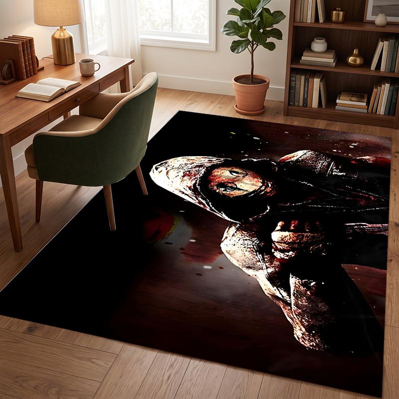 Dead By Daylight (1) Office Rug Elegant Floor Rug for Office Living Room Bedroom and Indoor Home Spaces