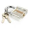 Padlock Pickproof Transparent Lock Transparent Locksmith Training Tools  Home