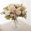 Delicate Silk Rose Tea Bud Sunflower Christmas Wedding Decoration Home Valentine's Day Dandelion Hydrangea Artificial Flowers
