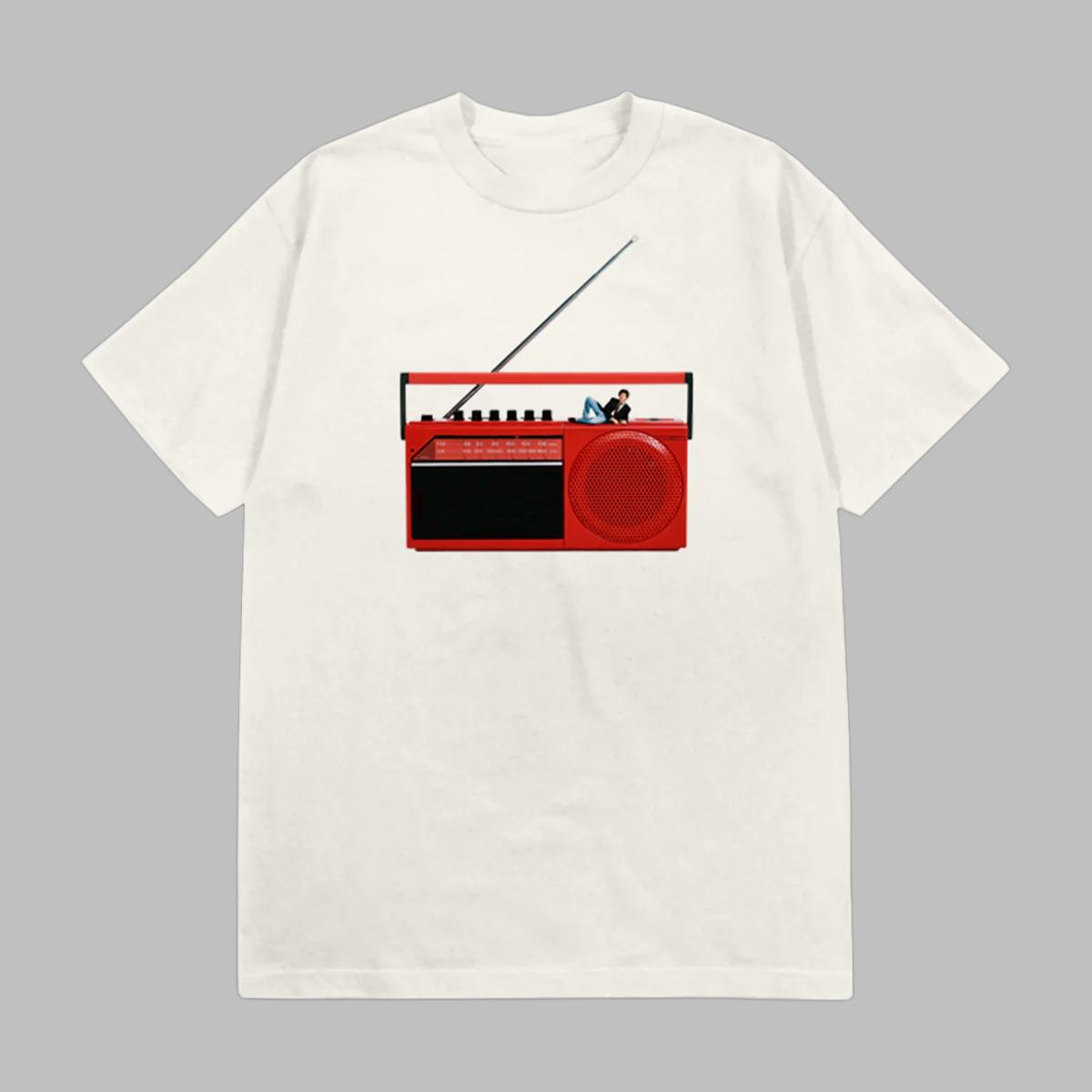 

Singer Charlie Puth Peripheral Tshirt Unisex and Women Pure Cotton Summer Clothing Casual Fashionable Round Neck Short Sleeved Tee 4XL