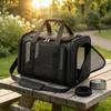Pet Carrier Bag Breathable with Mesh Panels Collapsible Lightweight