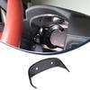 Real Carbon Fiber For Toyota Supra MK5 A90 2019-2025 Center Console Steering Wheel Interior Gear Decoration Mirror Trim Sticker