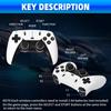 Wireless Retro Game Console with 40,000 Built-in Classic Games, 4K HDMI TV Output, 2.4G Wireless Controller, 64G Nostalgic Game Stick
