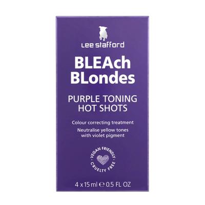 Bleach Blondes Purple Toning Hot Shots 4 x 15 ml