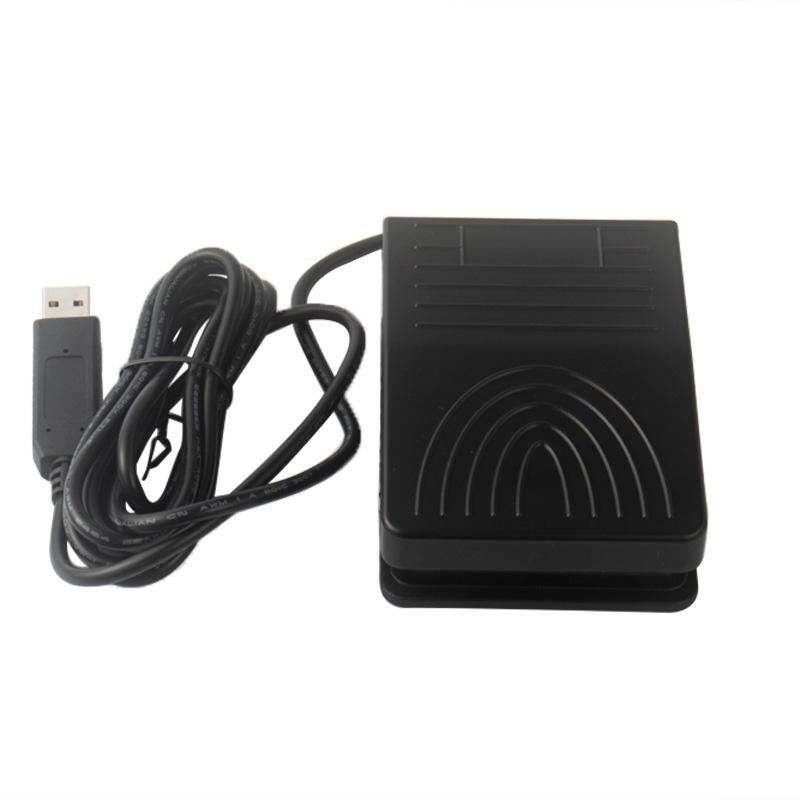 USB Fußschalter PC Gamepad USB Vorprogrammierbarer Tastatur-Maus-Adapter für Computer Multimedia String Ultraschallbild