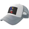Filipino Flag Map Philippines Mesh Trucker Hat Unisex Adjustable Snapback Cap Casual