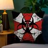 Game R-Resident E-Evil U-Umbrella Pillowcase Toon Gift Cushion Cover Bedroom Home Sofa Chair Seat Decor Pillow Case
