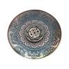 F Porte-encens Rétro Métal Dragon et Phénix Brûleurs d'encens Lotus pour Bâtonnets d'encens Cône Encensoir Assiette Bouddhisme Décoration de Maison