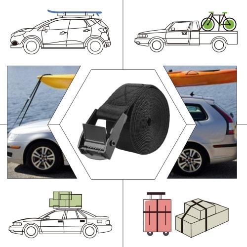 TRIWONDER Cargo Tie-Down Straps, Lashing Straps, Anti-Tip Belts, Ratchet Straps, Motorcycle Tie-Down Straps, Packaging Straps, Earthquake-Resistant St