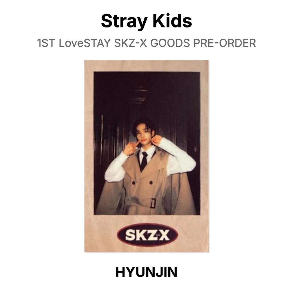 Stray Kids 1ST LoveSTAY SKZ-X GOODS PRE-ORDER Official Photocard